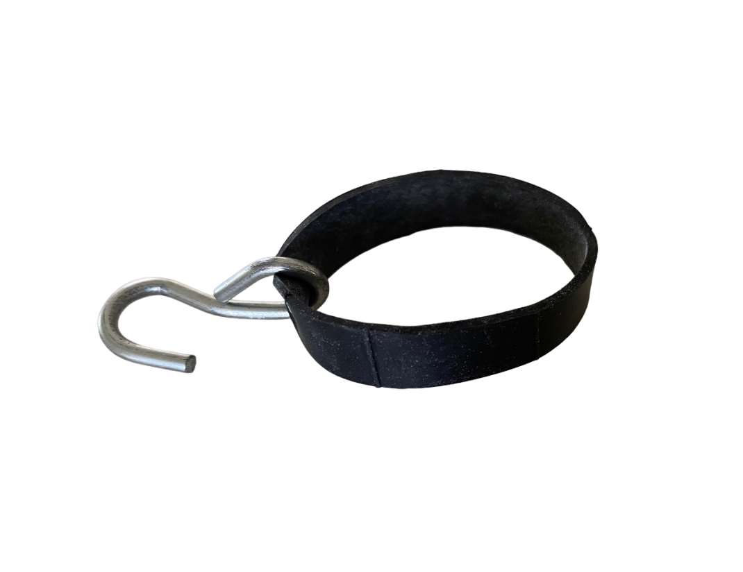 Upgraded replacement crab snare rubber band and hook assembly (pack of 3)
