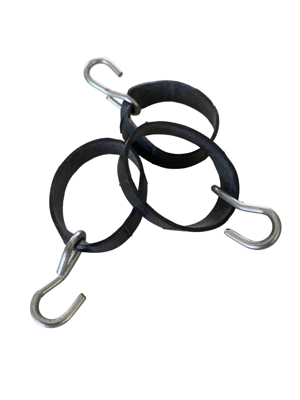 Upgraded replacement crab snare rubber band and hook assembly (pack of 3)