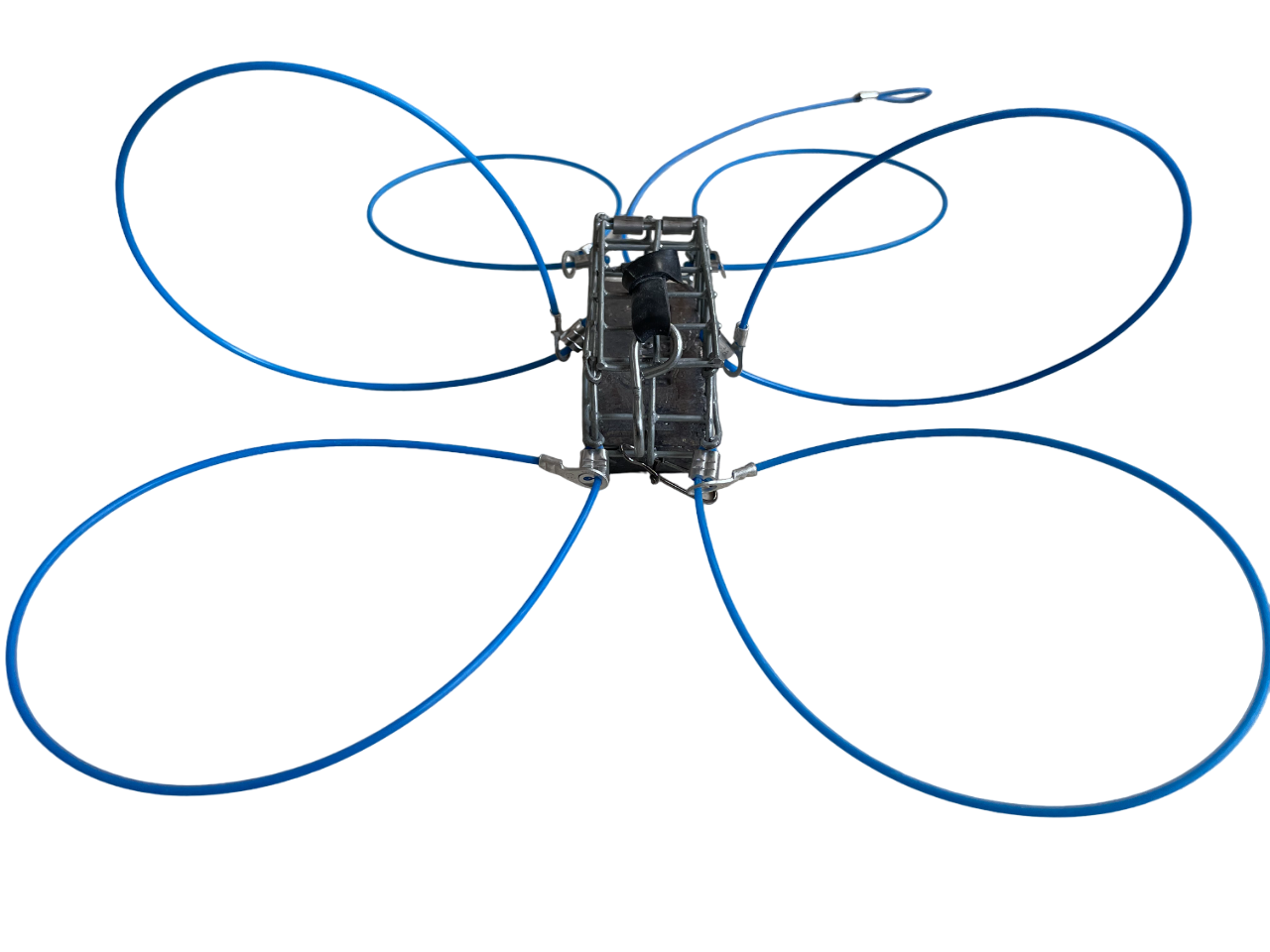 *NEW VERSION* DURASNARE Bait Efficient Galvanized Steel Crab Snare (8oz, 10oz, 12oz)