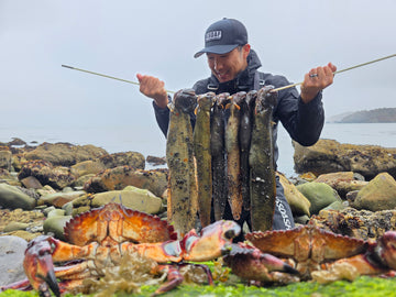 Bay Area Guided Poke Pole Fishing and Coastal Foraging Fishing Trip -   DURASNARE